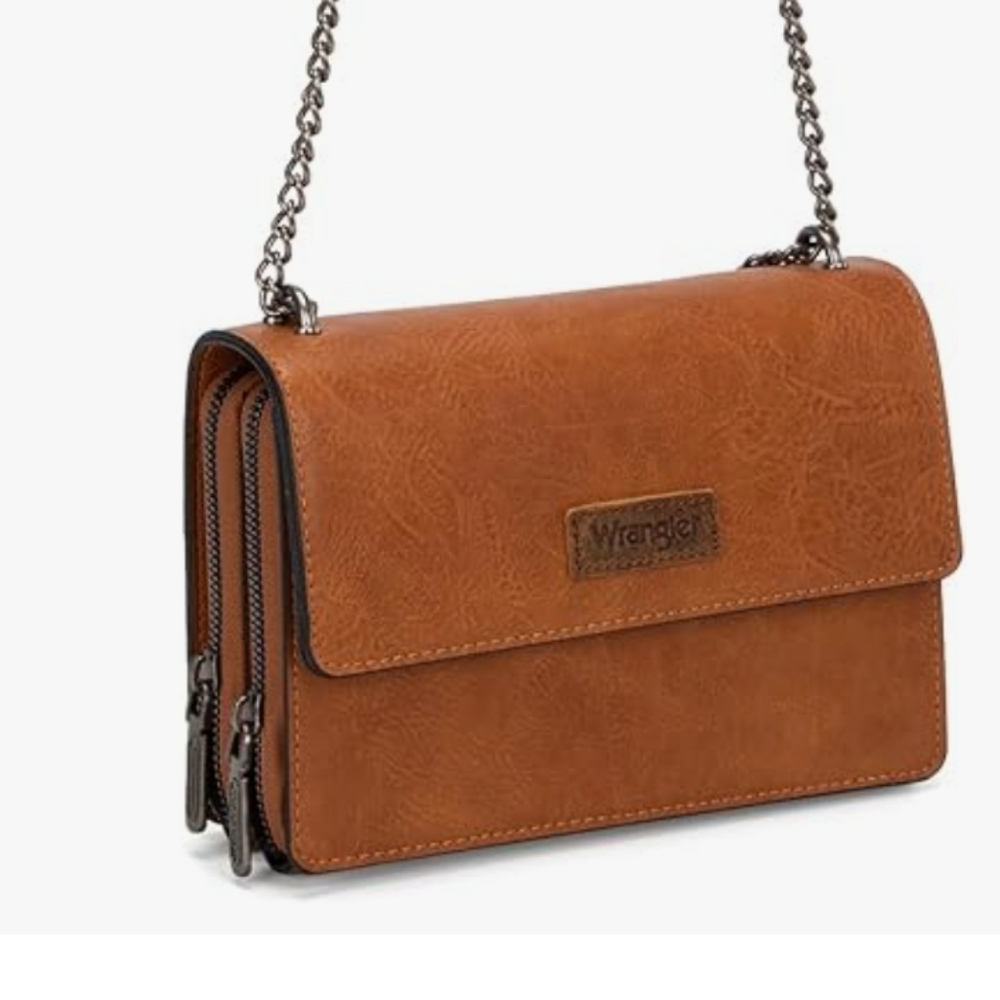 Flap Crossbody Purse for Women Shoulder Bag  with Chain Strap NWT In Packaging. - Picture 2 of 5